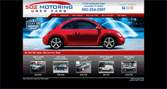 Desktop Screenshot of 502motoring.com